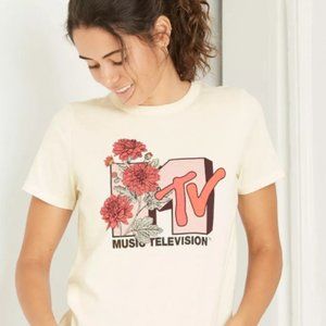 MTV Floral Tshirt